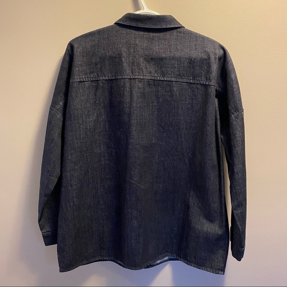 Oak + Fort Denim Shirt Jacket - Picture 2 of 4